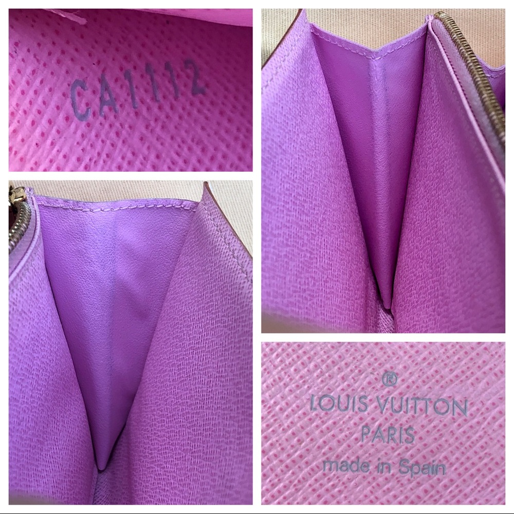 🚫SOLD LV Sarah Multicolor Wallet •W/DUSTBAG & BOX - Picture 3 of 16
